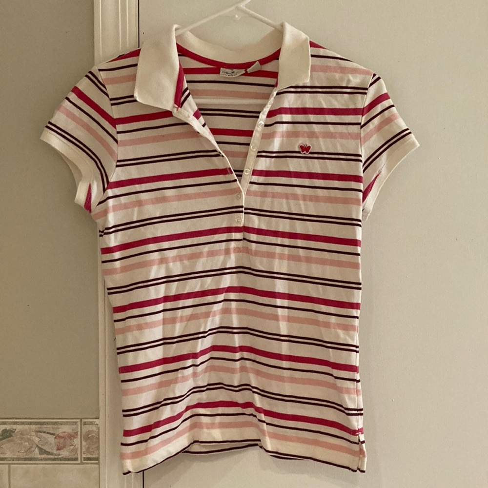 Aeropostale striped polo shirt